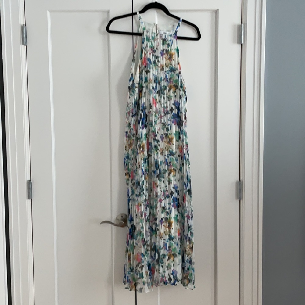 Likely Floral Chester Pleated Maxi